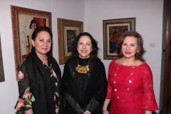 Paula Frota, Regina Teixeira e Lenise Rocha