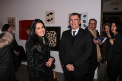 Abertura da mostra "Arte Moderna in Brasile"