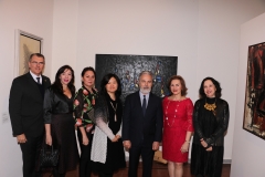 Abertura da mostra "Arte Moderna in Brasile"