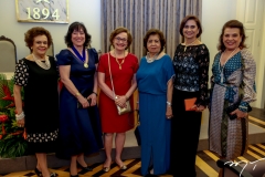 Constança Távora, Angela Gutierrez, Regina Fiúza, Edyr Rolim, Marilena Campos e Bernadete Bezerra