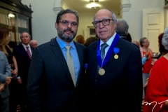 Edson Queiroz Neto e Lúcio Alcantara