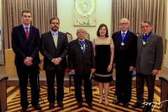 Geraldo Luciano, Edson Queiroz Neto, Ubiratan Aguiar, Ana Studart, Lúcio Alcantara e Batista de Lima