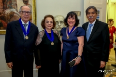 Lúcio e Beatriz Alcantara, Angela e Osvaldo Gutierrez