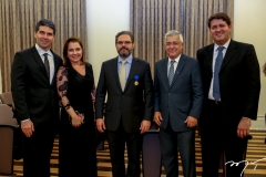 Ronaldo e Alana Aguiar, Edson Queiroz Neto, Paulo César Norões e Rafael Rodrigues