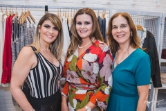 Gisele Boris, Ivana Bezerra e Cássia Torres de Melo