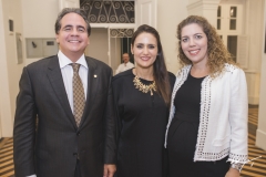 Ricardo Bacelar, Manoela Bacelar e Ticiana Queiroz