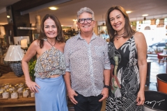 Claudia Figueiredo, Argeu da Luz e Cristina Sobral