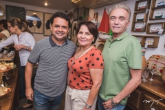 Germano Albuquerque, Neide Barbosa e Marcos Monteiro