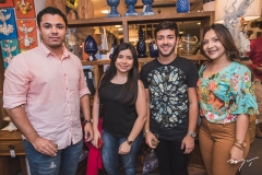 Jenison Cantuaria, Ingird Freire, Victor Ferreira e Yasmin Diogenes