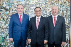 Ricardo Cavalcante, Beto Studart e Carlos Prado