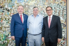 Ricardo Cavalcante, Maia Júnior e Beto Studart