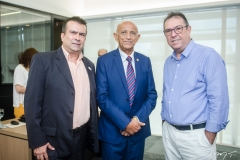 Ricardo Moreira, Edilson Baldez e Ocilan Soares