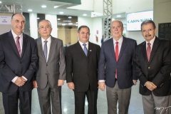 Marcos Atchabahian, José Melo, Lavanery Filho, Cláudio Conz e Egidio Serpa