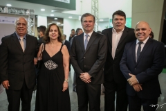 Valter e Cristina Bastos, Potyguara Frota, Romulo Brito e Carlito Lyra
