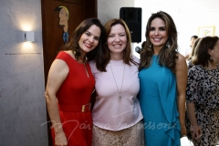 Cristiana Carneiro, Aline Queiroz e Eveline Fujita