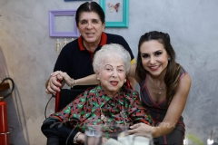 Dito Machado, Yolanda e Adriana Queiroz
