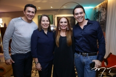 Andrade Mendonça, Denise Bezerra, Simone Belan e Francisco Campelo