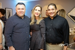 André Monte, Marjorie Marshall e Alexandre Pita