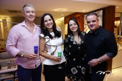 George e Camila Albuquerque, Andrea e Bernardo Maia
