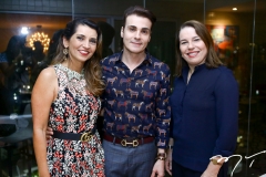 Márcia Travessoni, Rodrigo Maia e Denise Bezerra