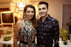 Márcia Travessoni e Rodrigo Maia