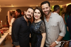 Miguel Dias, Dalva Arraes e Daniel Eleutério