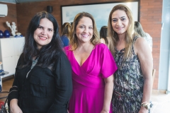Luciana Mota, Liana Thomaz e Zilda Queiroz