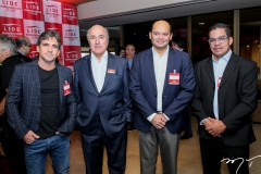 Adalberto Machado, Silvio Frota,Otilio Ferreira e Caca Queiroz