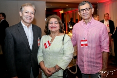 Otacilio Valente, Maria Vital e Francisco Hissa