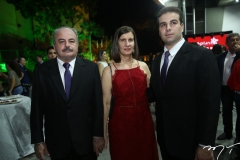 Ademar Gondim, Elisabeth Daer e Paulo Salim