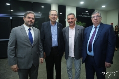Edson Queiroz Neto, Jorge Parente, Arthur Bruno e Carlos Maia
