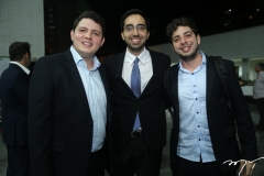 Vitor Cavalcante, Felipe Castro e Pedro Faria