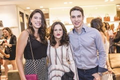 Elisa Bezerra, Mariana Marques e André Albuquerque
