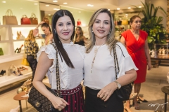 Lia Linhares e Suyane Dias Branco