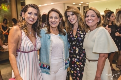 Márcia Travessoni, Patricia Macedo, Maira Silva e Liana Thomaz