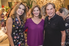 Maira Silva, Fernanda Mattoso e Lázaro Medeiros