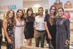 Maira Silva, Márcia Travessoni, Andréa Bisker, Alexandre Birman, Chiara Gadaleta e Camila Salek