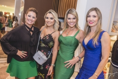 Tatiana Luna, Rosângela Lima, Pauliane Campos e Cândice Trajano