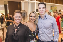 Tatiana Luna, Rosângela Lima e André Albuquerque