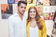 Yago Rodrigues e Clara Machado