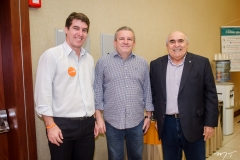 Fred Meneses, Jaime Cavalcante e Ilton Daher