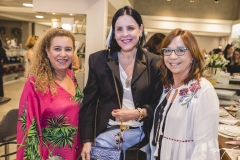 Brícia Teixeira, Patrícia Al'Kary e Lúcia Wolff