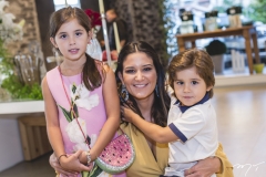 Lis, Aline e Antônio Bayde