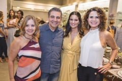 Paula Burlamaqui, Roberto Dias, Aline Pinho e Fernanda Freitas
