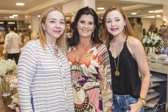 Sandra Fujita, Márcia Aguiar e Larissa Fujita