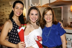 Fernanda Zebalos, Adriana Queiroz e Marcia Pinheiro