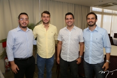 Caio Honorato, Pedro Diógenes, Gabriel Félix e Renan Sampaio