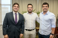 Guilherme Porto, Caio Honorato e Edson Cavalcante