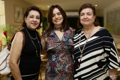 Maria Emídio, Lia Freire e Socorro Moreira