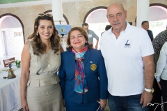 Márcia Travessoni, Maria Vital e Fernando Travessoni